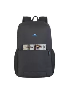   RIVACASE Notebook hátizsák, acél kulaccsal, 15,6", RIVACASE "Regent 8068", fekete