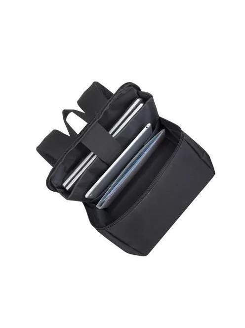 RIVACASE Notebook hátizsák, acél kulaccsal, 15,6", RIVACASE "Regent 8068", fekete