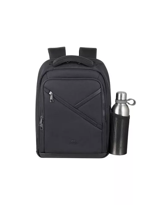 RIVACASE Notebook hátizsák, 14", RIVACASE "Clark ECO 8126", fekete