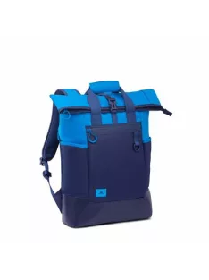   RIVACASE Notebook hátizsák, 15,6", rolltop, 25L, RIVACASE "5321 Dijon", kék