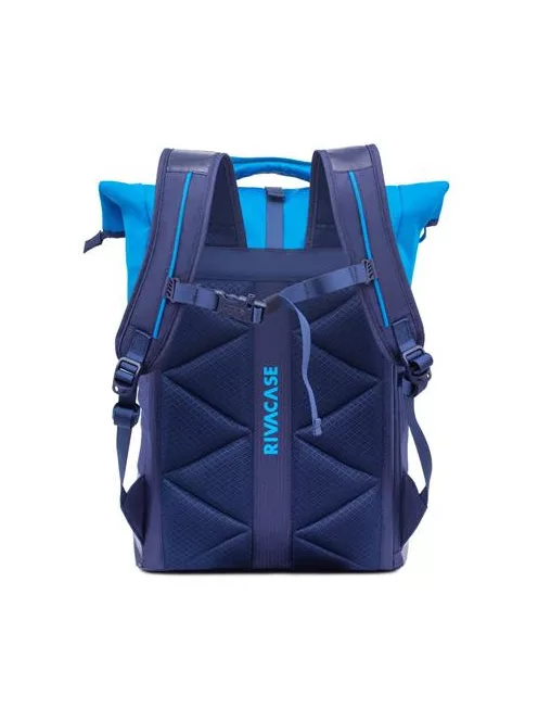 RIVACASE Notebook hátizsák, 15,6", rolltop, 25L, RIVACASE "5321 Dijon", kék
