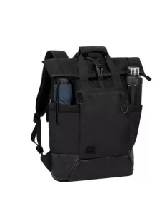   RIVACASE Notebook hátizsák, 15,6", rolltop, 25L, RIVACASE "5321 Dijon", fekete