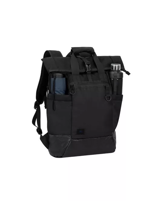 RIVACASE Notebook hátizsák, 15,6", rolltop, 25L, RIVACASE "5321 Dijon", fekete