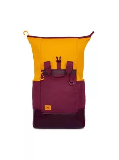   RIVACASE Notebook hátizsák, 15,6", rolltop, 25L, RIVACASE "5321 Dijon", bordó