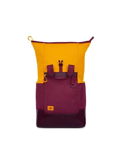 RIVACASE Notebook hátizsák, 15,6", rolltop, 25L, RIVACASE "5321 Dijon", bordó
