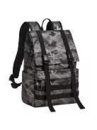 RIVACASE Notebook hátizsák, 15,6", rolltop, 15L, RIVACASE "7621 Sherwood", szürke-terepminta