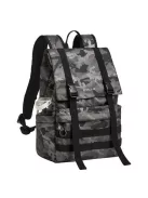 RIVACASE Notebook hátizsák, 15,6", rolltop, 15L, RIVACASE "7621 Sherwood", szürke-terepminta