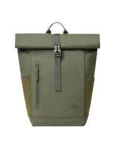   RIVACASE Notebook hátizsák, 14", 17L, rolltop, RIVACASE "Eden ECO 7826", olivazöld