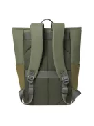 RIVACASE Notebook hátizsák, 14", 17L, rolltop, RIVACASE "Eden ECO 7826", olivazöld