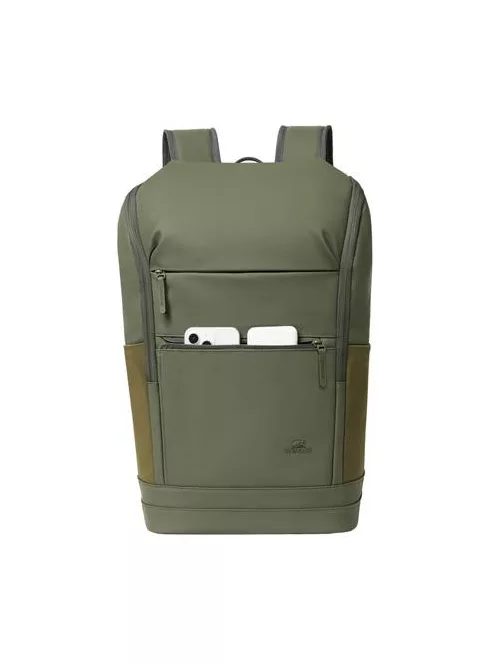 RIVACASE Notebook hátizsák, 15,6", 20L, RIVACASE "Eden ECO 7856", olivazöld