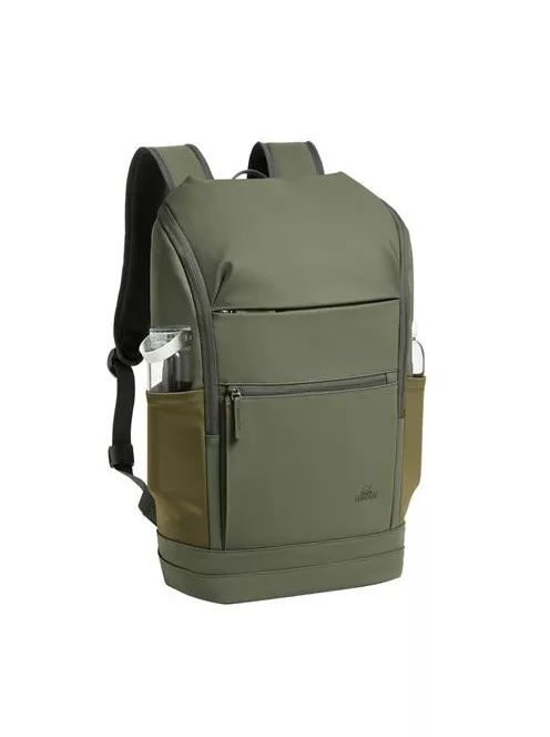 RIVACASE Notebook hátizsák, 15,6", 20L, RIVACASE "Eden ECO 7856", olivazöld