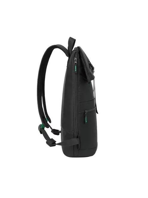RIVACASE Notebook hátizsák, 15,6", rolltop, 15L, RIVACASE "Gremio ECO 5567", fekete
