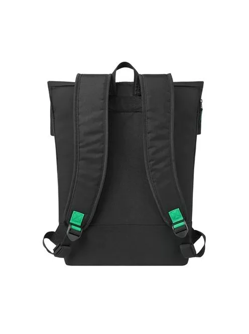 RIVACASE Notebook hátizsák, 15,6", rolltop, 15L, RIVACASE "Gremio ECO 5567", fekete