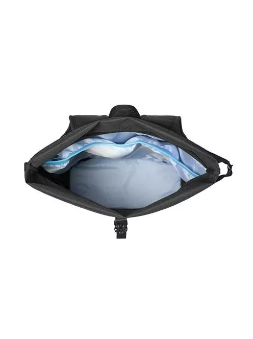 RIVACASE Notebook hátizsák, 15,6", rolltop, 15L, RIVACASE "Gremio ECO 5567", fekete