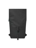 RIVACASE Notebook hátizsák, 15,6", rolltop, 15L, RIVACASE "Gremio ECO 5567", fekete