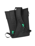 RIVACASE Notebook hátizsák, 15,6", rolltop, 15L, RIVACASE "Gremio ECO 5567", fekete