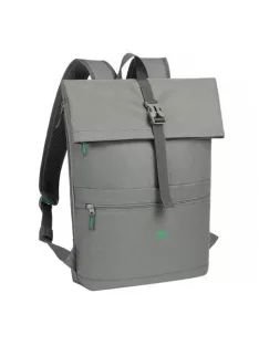  RIVACASE Notebook hátizsák, 15,6", rolltop, 15L, RIVACASE "Gremio ECO 5567", szürke