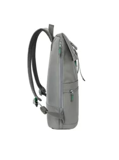  RIVACASE Notebook hátizsák, 15,6", rolltop, 15L, RIVACASE "Gremio ECO 5567", szürke