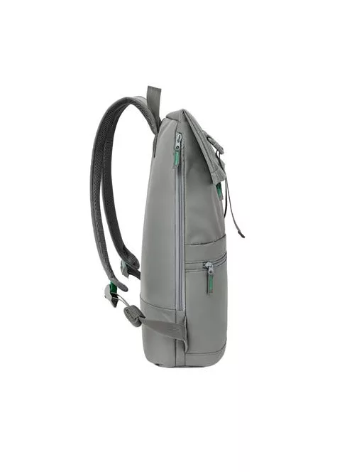 RIVACASE Notebook hátizsák, 15,6", rolltop, 15L, RIVACASE "Gremio ECO 5567", szürke