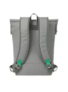 RIVACASE Notebook hátizsák, 15,6", rolltop, 15L, RIVACASE "Gremio ECO 5567", szürke