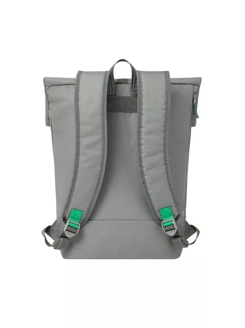 RIVACASE Notebook hátizsák, 15,6", rolltop, 15L, RIVACASE "Gremio ECO 5567", szürke