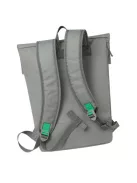 RIVACASE Notebook hátizsák, 15,6", rolltop, 15L, RIVACASE "Gremio ECO 5567", szürke