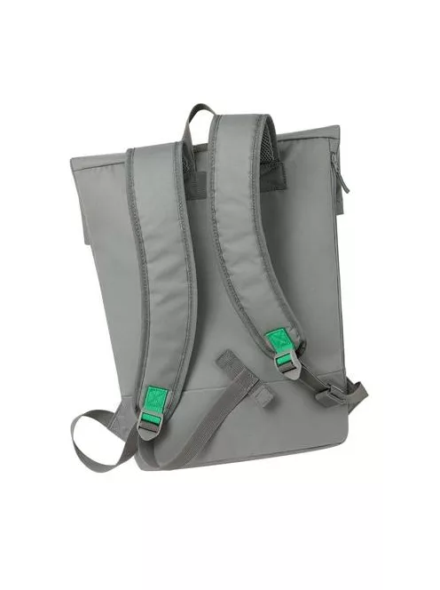 RIVACASE Notebook hátizsák, 15,6", rolltop, 15L, RIVACASE "Gremio ECO 5567", szürke