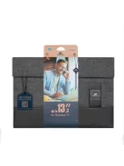 RIVACASE Notebook tok, 13,3", MacBook Pro/MacBook Air, RIVACASE "Lantau 8802", szürke-fekete