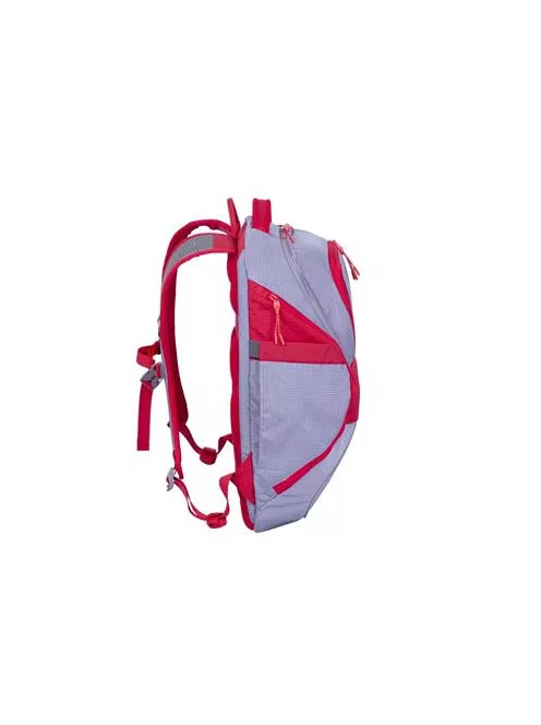 RIVACASE Notebook hátizsák, 15,6", 20L, RIVACASE "5225 Mercantour", szürke-piros