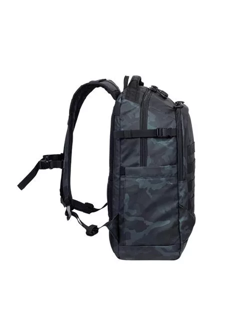 RIVACASE Notebook hátizsák, 15,6", 28L, RIVACASE "7631 Sherwood Navy Camo", fekete-terepminta
