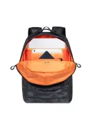 RIVACASE Notebook hátizsák, 15,6", 28L, RIVACASE "7631 Sherwood Navy Camo", fekete-terepminta