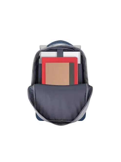 RIVACASE Notebook hátizsák, 15,6", RIVACASE "Prater 7562", szürke-kék