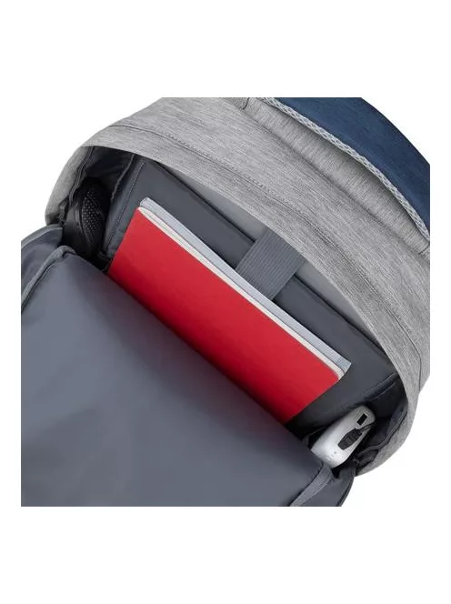 RIVACASE Notebook hátizsák, 15,6", RIVACASE "Prater 7562", szürke-kék