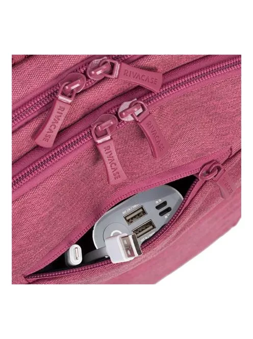 RIVACASE Notebook hátizsák, 15,6", RIVACASE "Suzuka 7760", piros