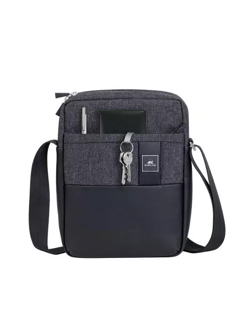 RIVACASE Oldaltáska, tablet 11", RIVACASE "Lantau 8811", szürke-fekete