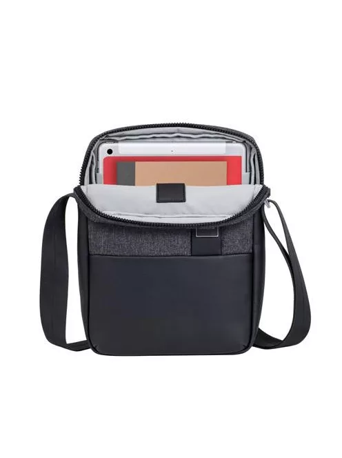 RIVACASE Oldaltáska, tablet 11", RIVACASE "Lantau 8811", szürke-fekete