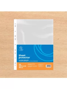   Genotherm lefűzhető A4, 35 micron narancsos 100 db/csomag Bluering®