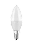 OSRAM LED izzó, E14, gyertya, B38, 7W, 806lm, 2700K (MF), OSRAM "Value"