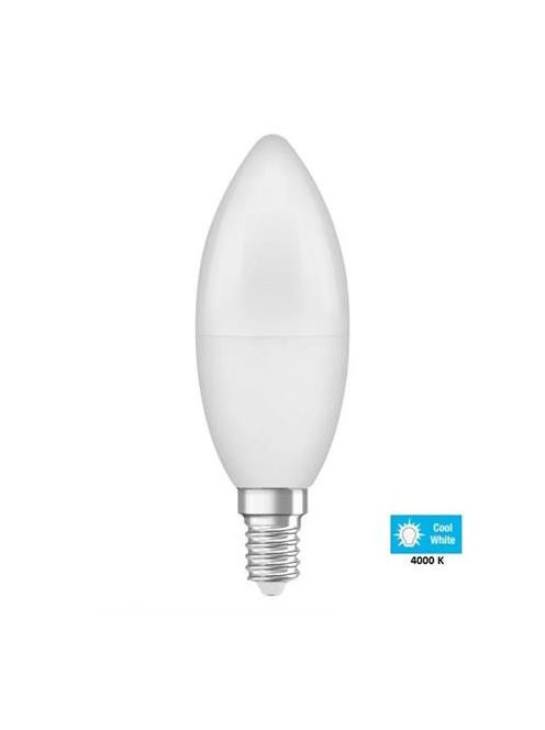 OSRAM LED izzó, E14, gyertya, B38, 7W, 806lm, 4000K (HF), OSRAM "Value"