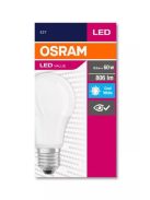 OSRAM LED izzó, E27, gömb, A60, 8,5W, 806lm, 4000K (HF), OSRAM "Value"