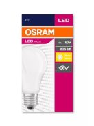 OSRAM LED izzó, E27, gömb, A60, 8,5W, 806lm, 2700K (MF), OSRAM "Value"