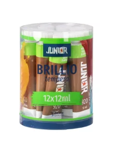 Junior Tempera Brillio Junior 12 ml arany