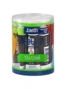 Junior Tempera Brillio Junior 12 ml fekete