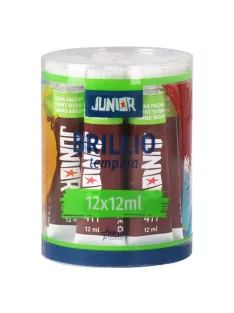 Junior Tempera Brillio Junior 12 ml barna