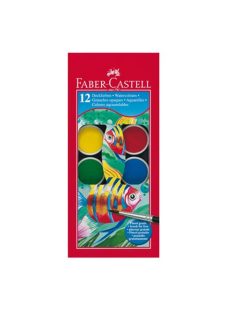 Faber-Castell Vízfesték Faber-Castell 30 mm 12 db-os klt.