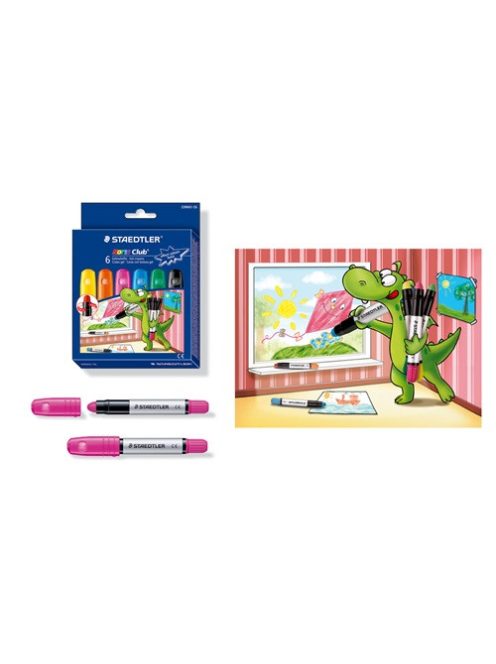 Y-Plus Zsírkréta Y-Plus+ Peanut marok vastag 12 db-os klt.