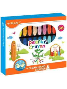 Y-Plus ZsírkrétaY-Plus+ Peanut marok 36 db-os klt.