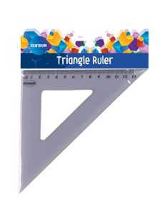   Centrum Vonalzó Centrum háromszög 45 fokos 13 cm csomagolt