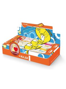 Y-Plus Vonalzó Y-Plus+ 30 cm átlátszó