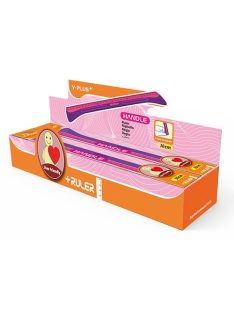 Y-Plus Vonalzó Y-Plus+ 30 cm hullámos